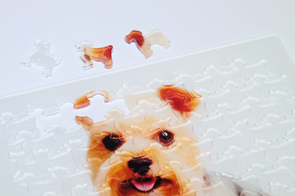 【3月11日~3月17日 Meetz STORE 新宿店 ポップアップ限定】Acrylic Art Puzzle 『My Dog』- アクリル犬型オリジナルパズル- 