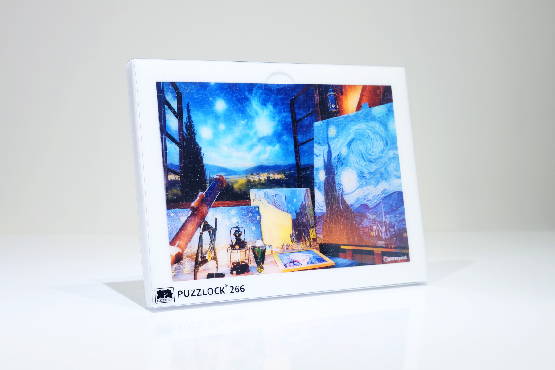 Puzzlock266 Clear |  –落とされた絵画の欠片– 『フィンセント・ウィレム・ファン・ゴッホ 〈夜〉』