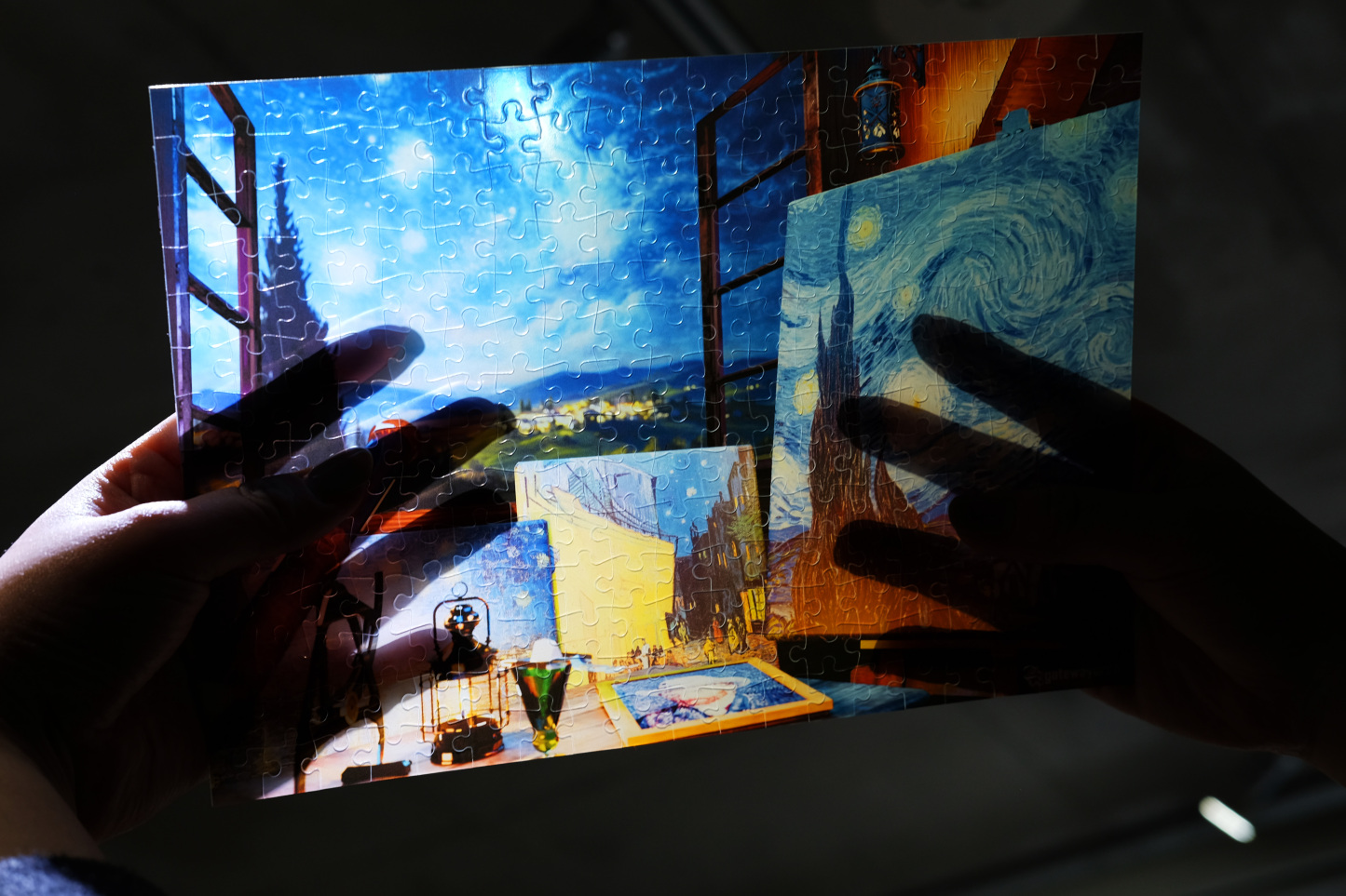 Puzzlock266 Clear |  –落とされた絵画の欠片– 『フィンセント・ウィレム・ファン・ゴッホ 〈夜〉』