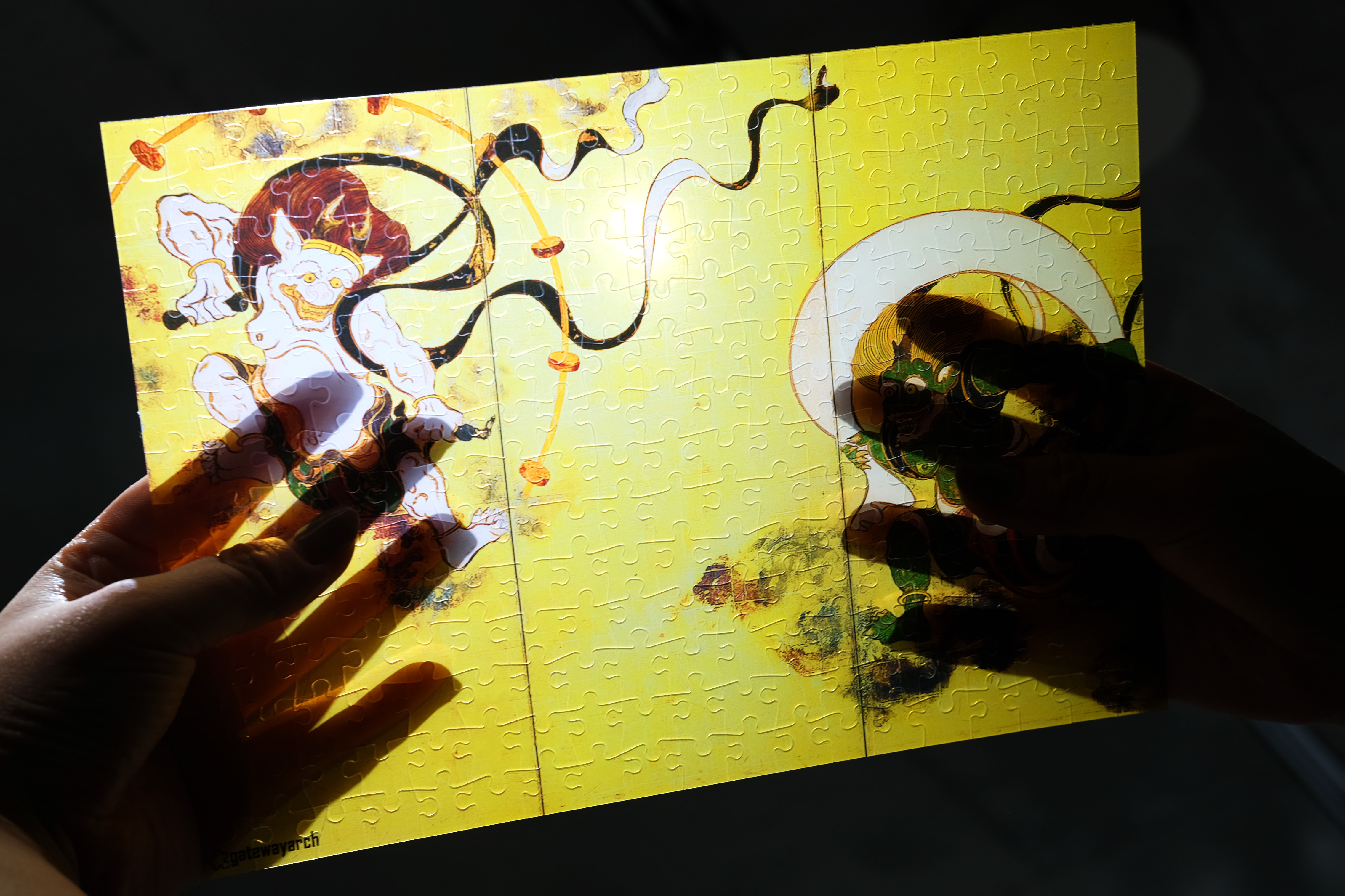 Puzzlock266 Clear | -大江戸ぱずる乱舞– 『風神雷神図屏風』