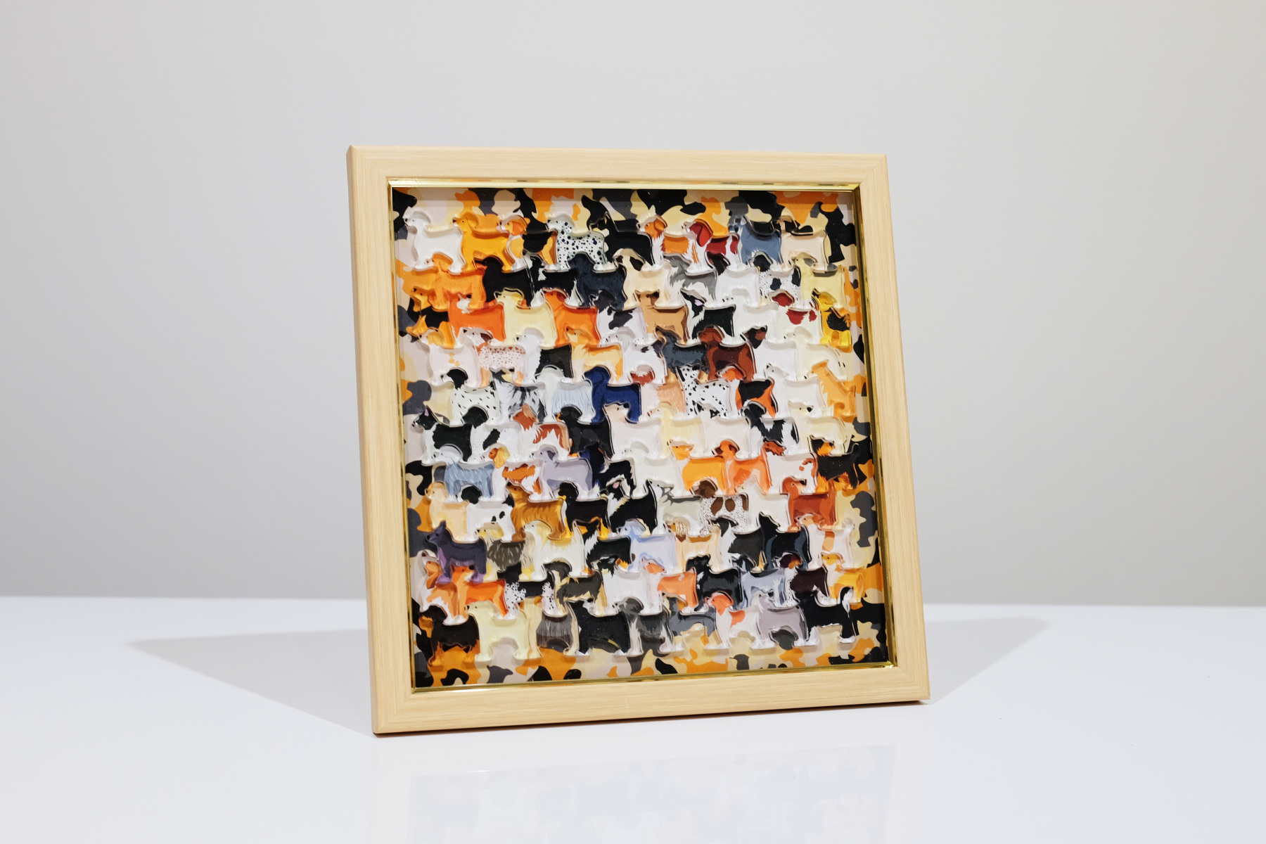 【3月11日~3月17日 Meetz STORE 新宿店 ポップアップ限定】Acrylic Art Puzzle 『Dogs』- アクリル犬型パズル- 