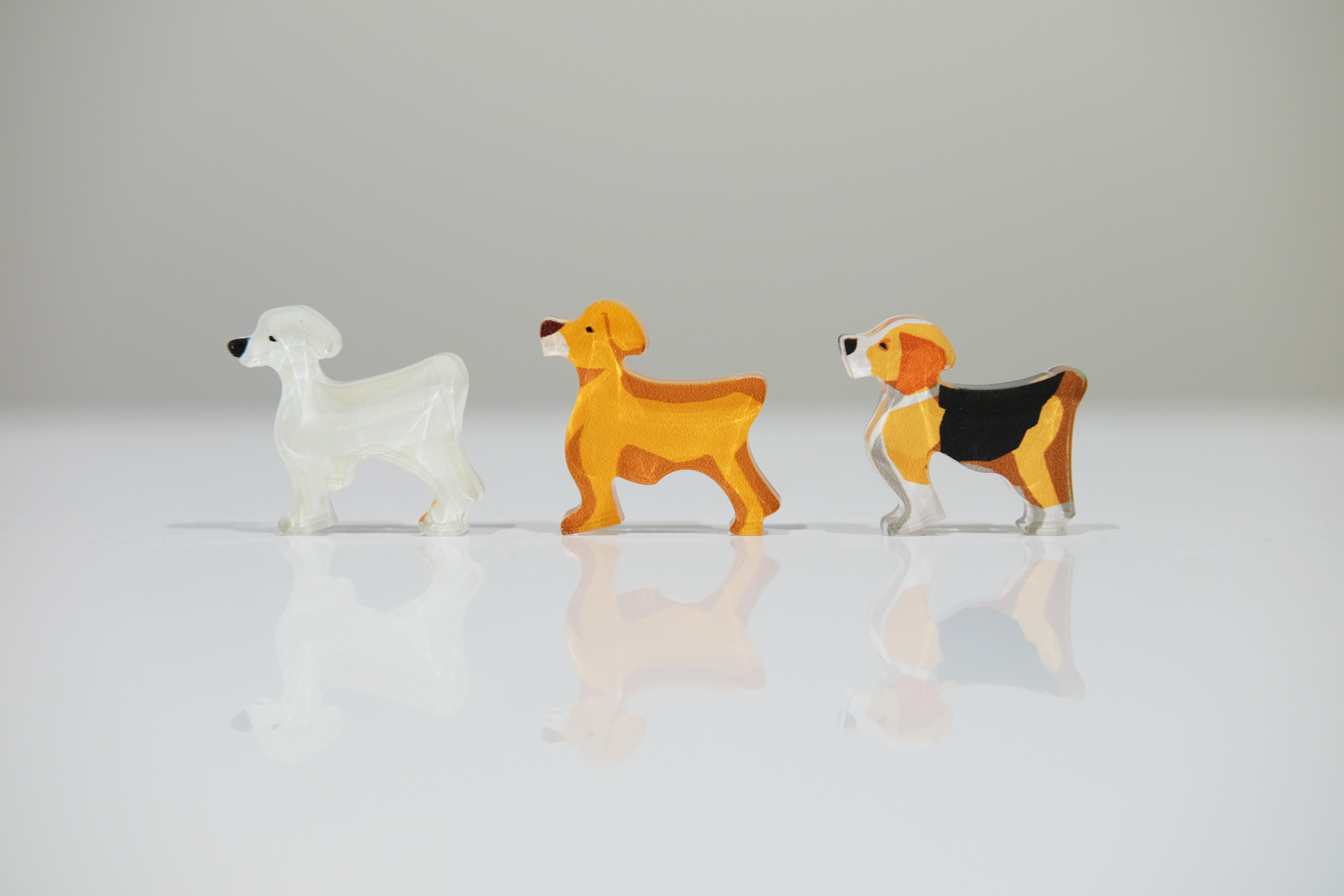 【3月11日~3月17日 Meetz STORE 新宿店 ポップアップ限定】Acrylic Art Puzzle 『Dogs』- アクリル犬型パズル- 