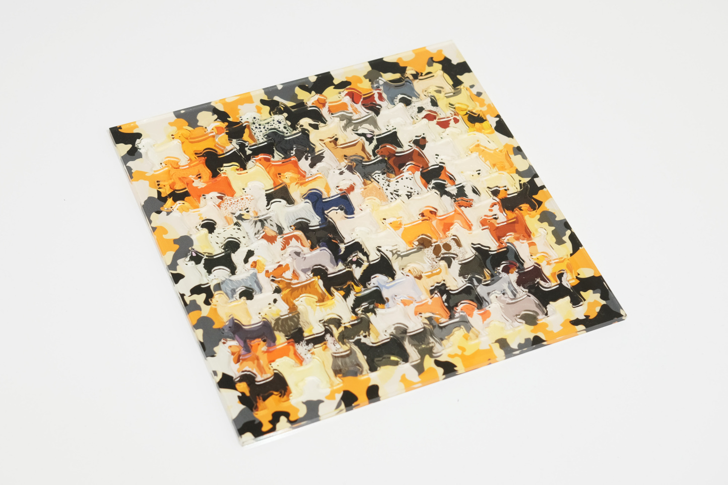【3月11日~3月17日 Meetz STORE 新宿店 ポップアップ限定】Acrylic Art Puzzle 『Dogs』- アクリル犬型パズル- 