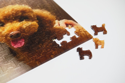 【3月11日~3月17日 Meetz STORE 新宿店 ポップアップ限定】Acrylic Art Puzzle 『My Dog』- アクリル犬型オリジナルパズル- 