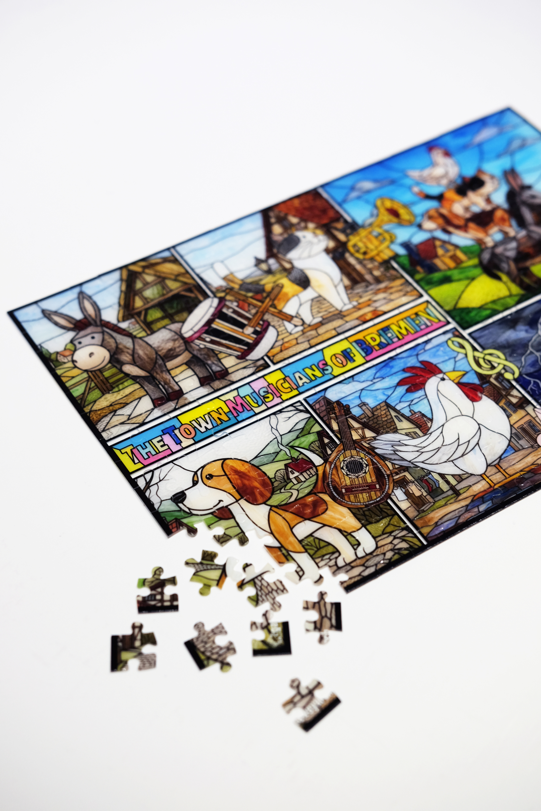 Puzzlock266 Clear | –月夜のおとぎ話–『ブレーメンの音楽隊』