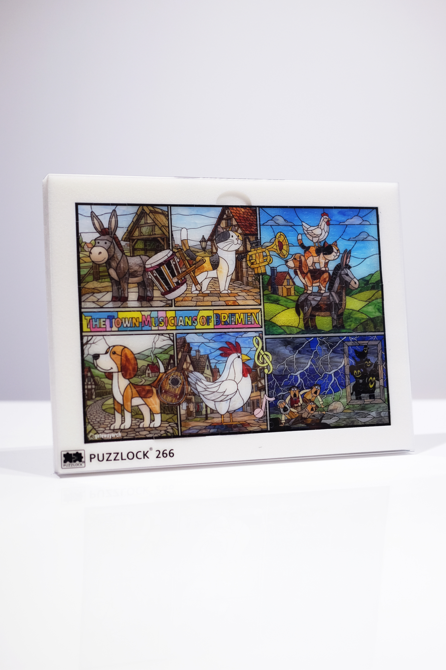 Puzzlock266 Clear | –月夜のおとぎ話–『ブレーメンの音楽隊』
