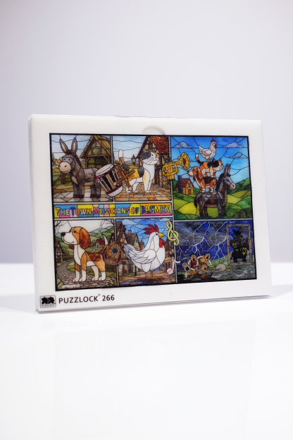 Puzzlock266 Clear | –月夜のおとぎ話–『ブレーメンの音楽隊』