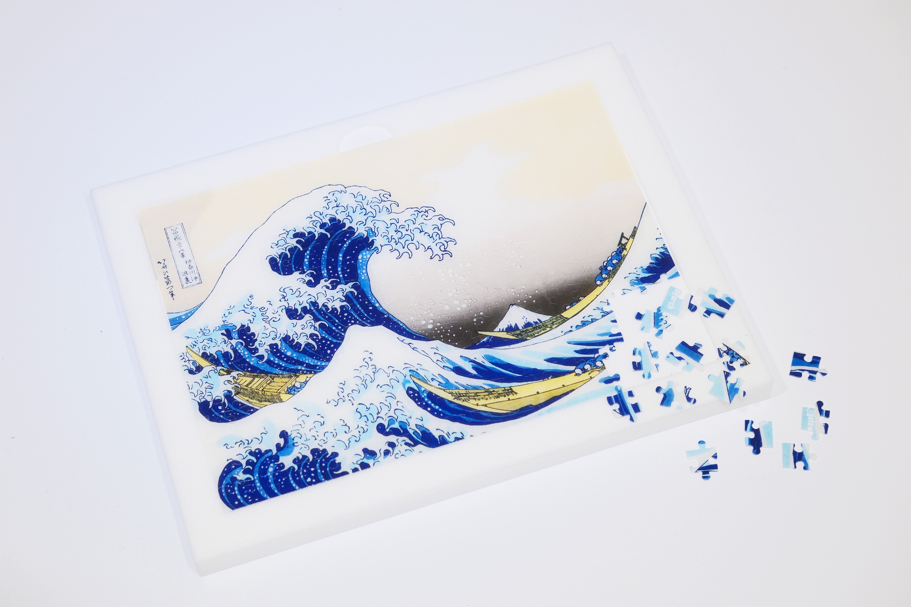 Puzzlock266 Clear | -大江戸ぱずる乱舞– 『神奈川沖浪裏』