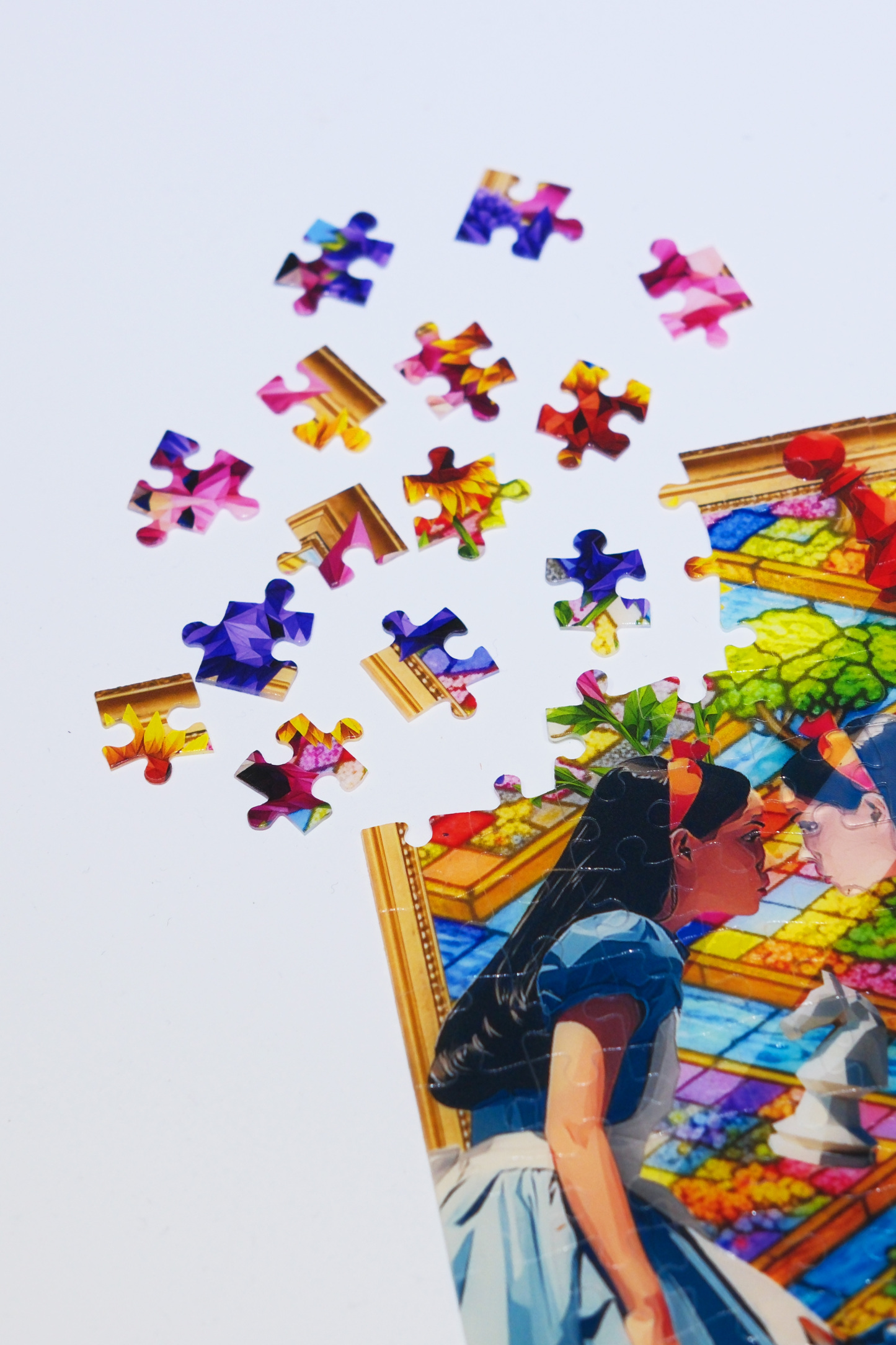 Puzzlock266 Clear | –月夜のおとぎ話–『鏡の国のアリス』