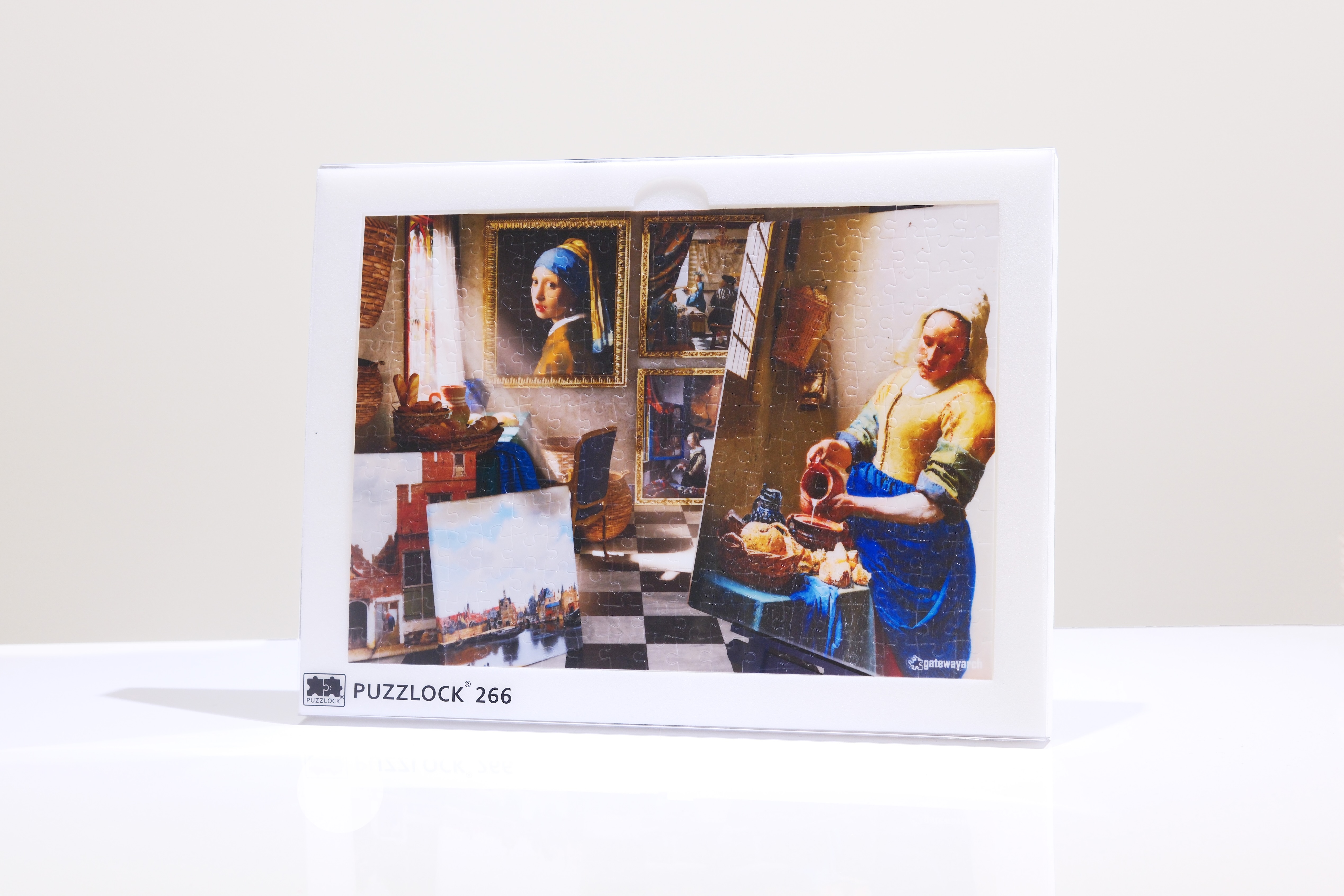Puzzlock266 Bio White |  –落とされた絵画の欠片– 『ヨハネス・フェルメール』