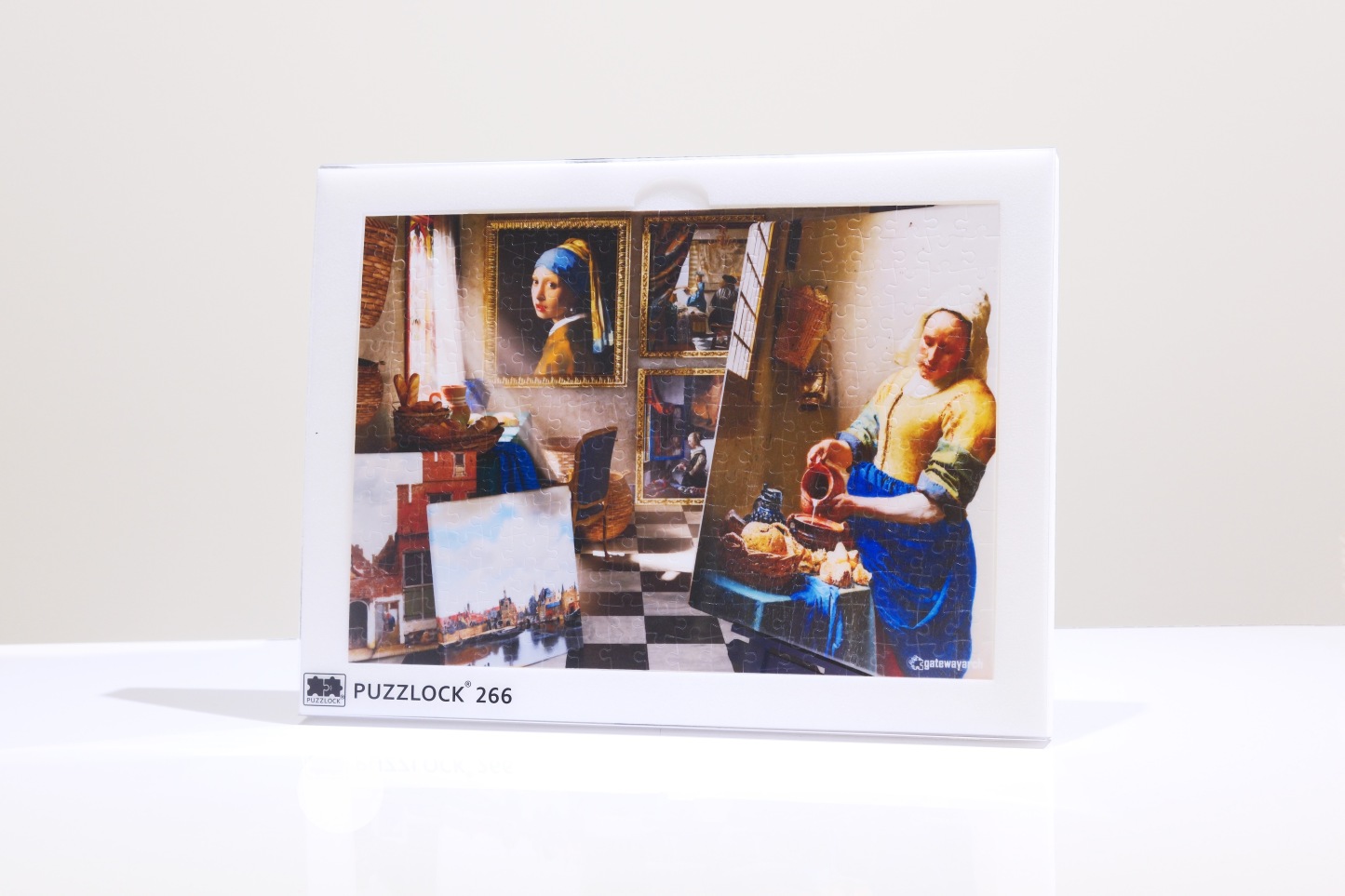 Puzzlock266 Bio White |  –落とされた絵画の欠片– 『ヨハネス・フェルメール』