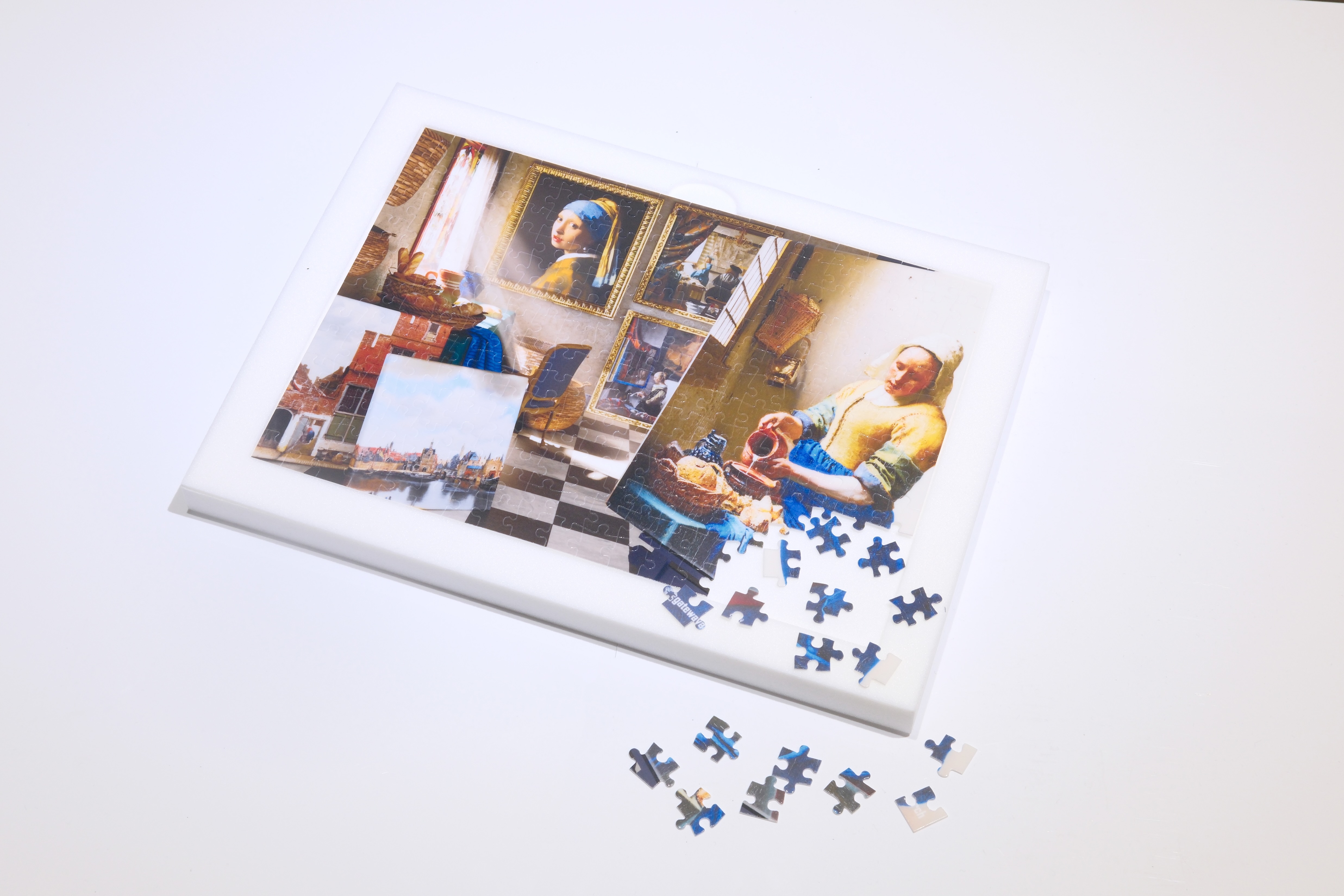 Puzzlock266 Bio White |  –落とされた絵画の欠片– 『ヨハネス・フェルメール』