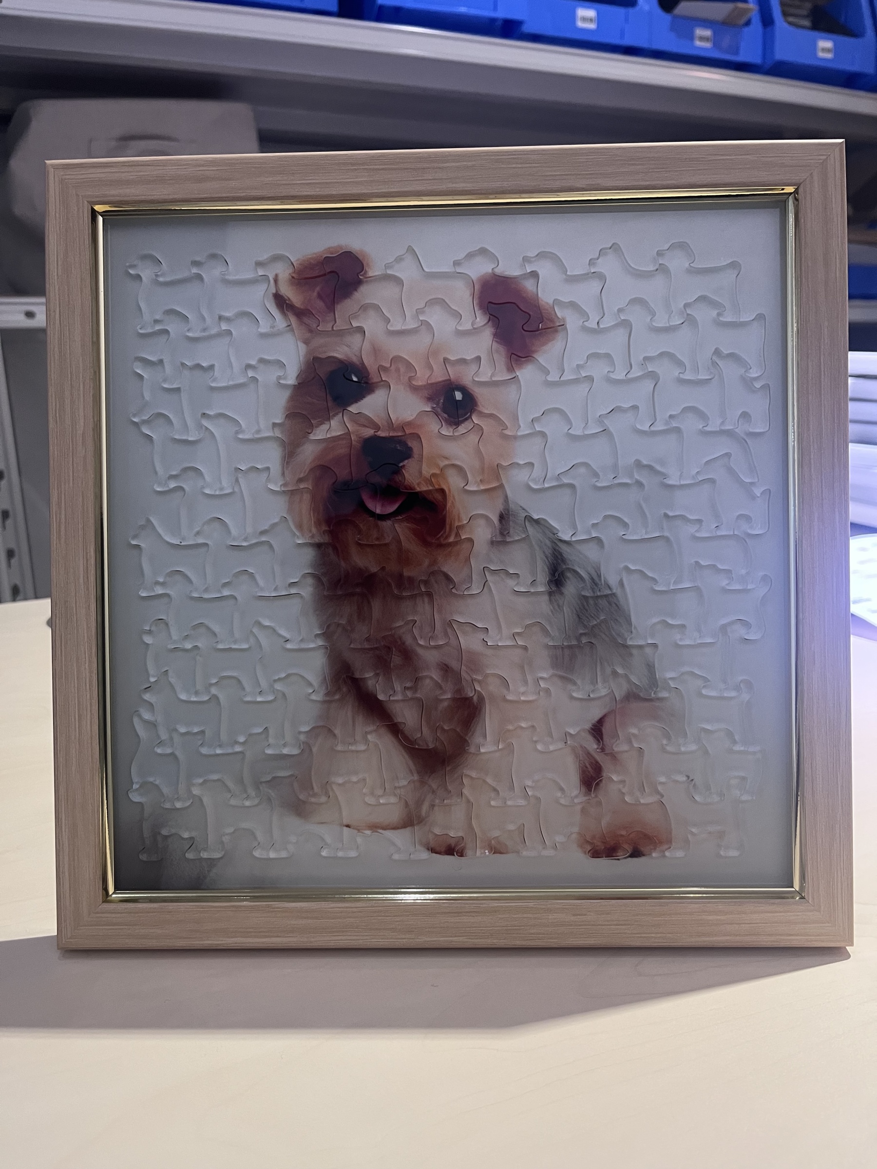 【ポップアップ限定】Acrylic Art Puzzle 『My Dog』- アクリル犬型オリジナルパズル- 