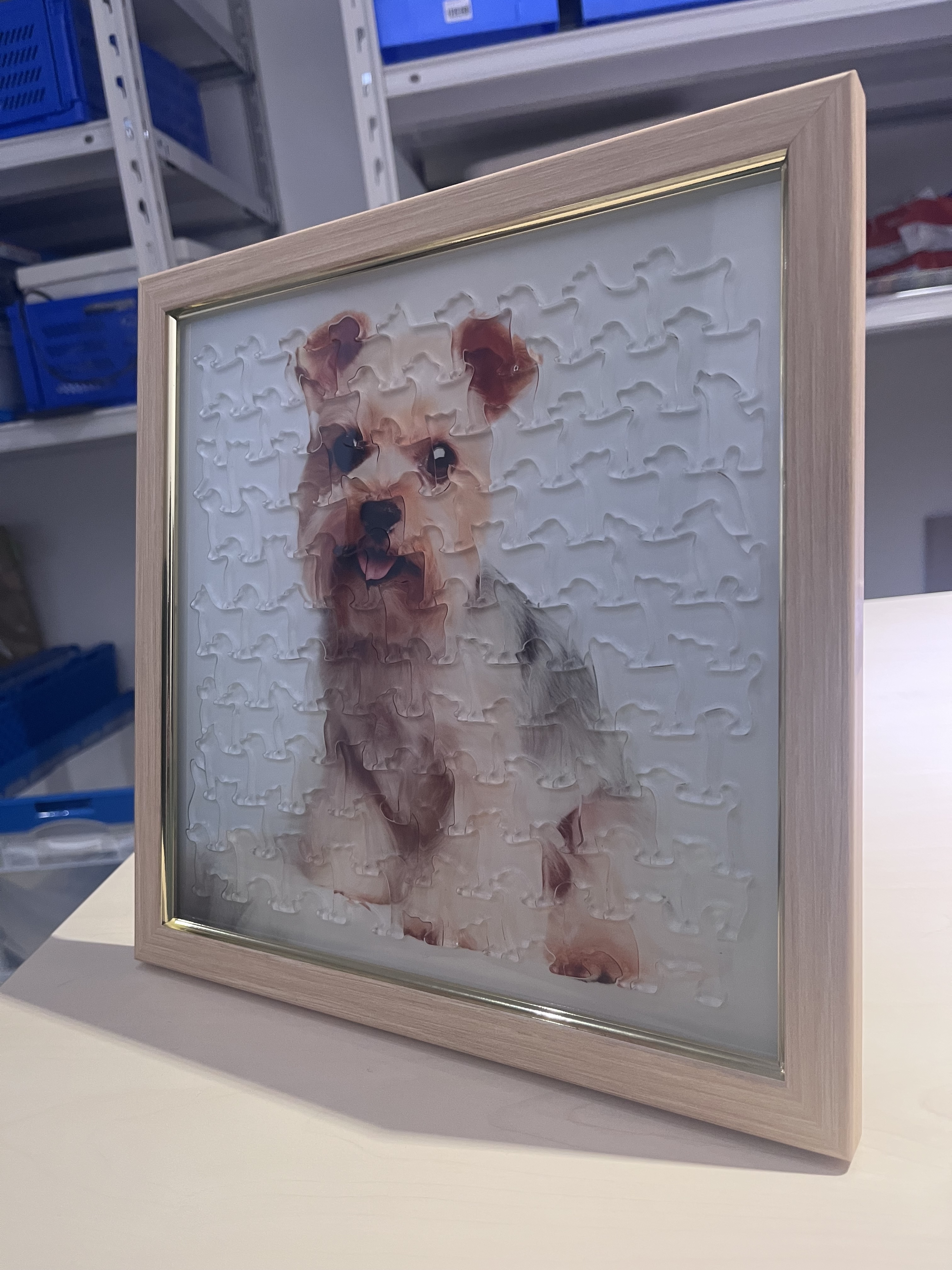 【ポップアップ限定】Acrylic Art Puzzle 『My Dog』- アクリル犬型オリジナルパズル- 