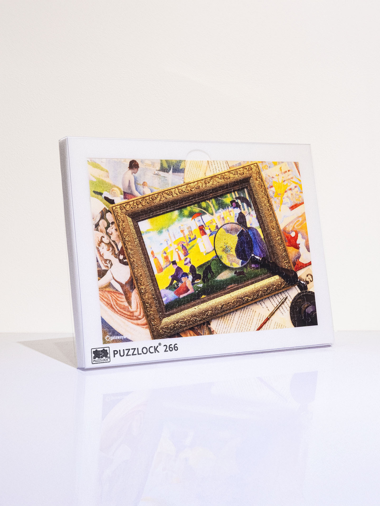 Puzzlock266 Bio White | –Fallen Fragment of a Painting– Georges