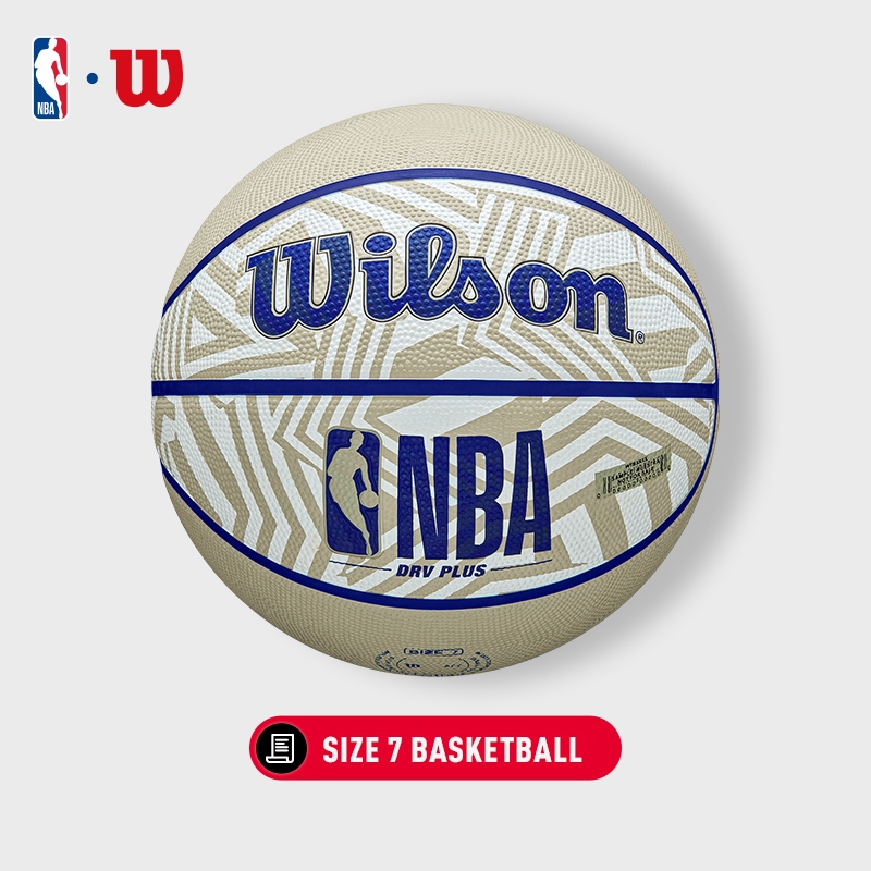 Wilson NBA Drv Plus Dazzle Camo Basketball Beige