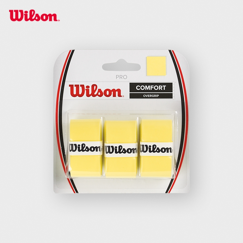 Wilson Pro Overgrip 3 Pack (Yellow) WRZ4014YE