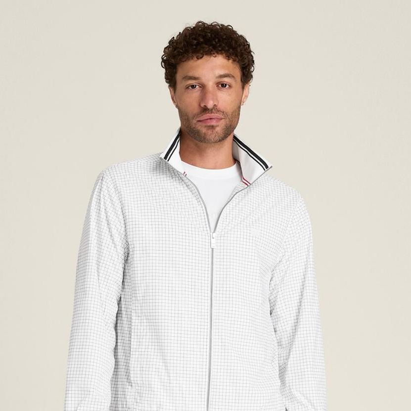Wilson Men Grand Slam Jacket Bright White