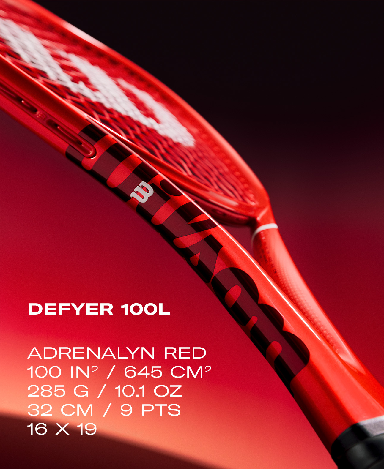 Wilson Defyer 100L V1 Tennis Racket (Unstrung)