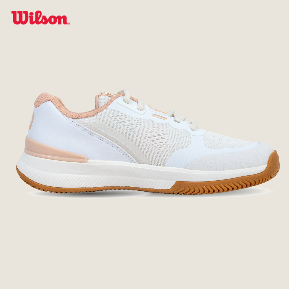 Wilson Women Intrigue Pro All Court Tennis Shoe White/Cameo WRS338310