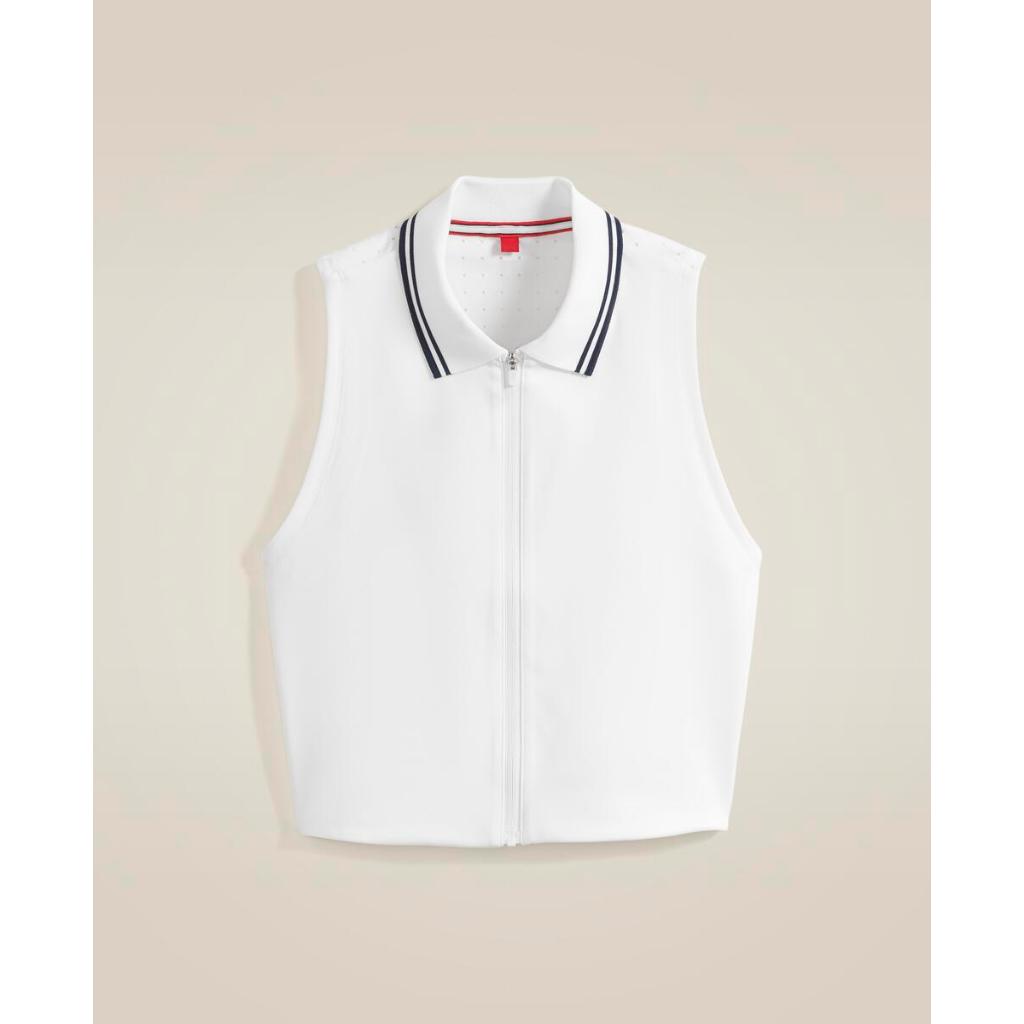 Wilson Riverside Cropped Sleeveless Polo