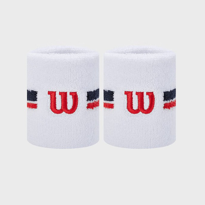 Wilson Unisex Classic Stripe Sweatbands