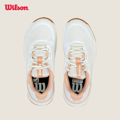 Wilson Women Intrigue Pro All Court Tennis Shoe White/Cameo WRS338310