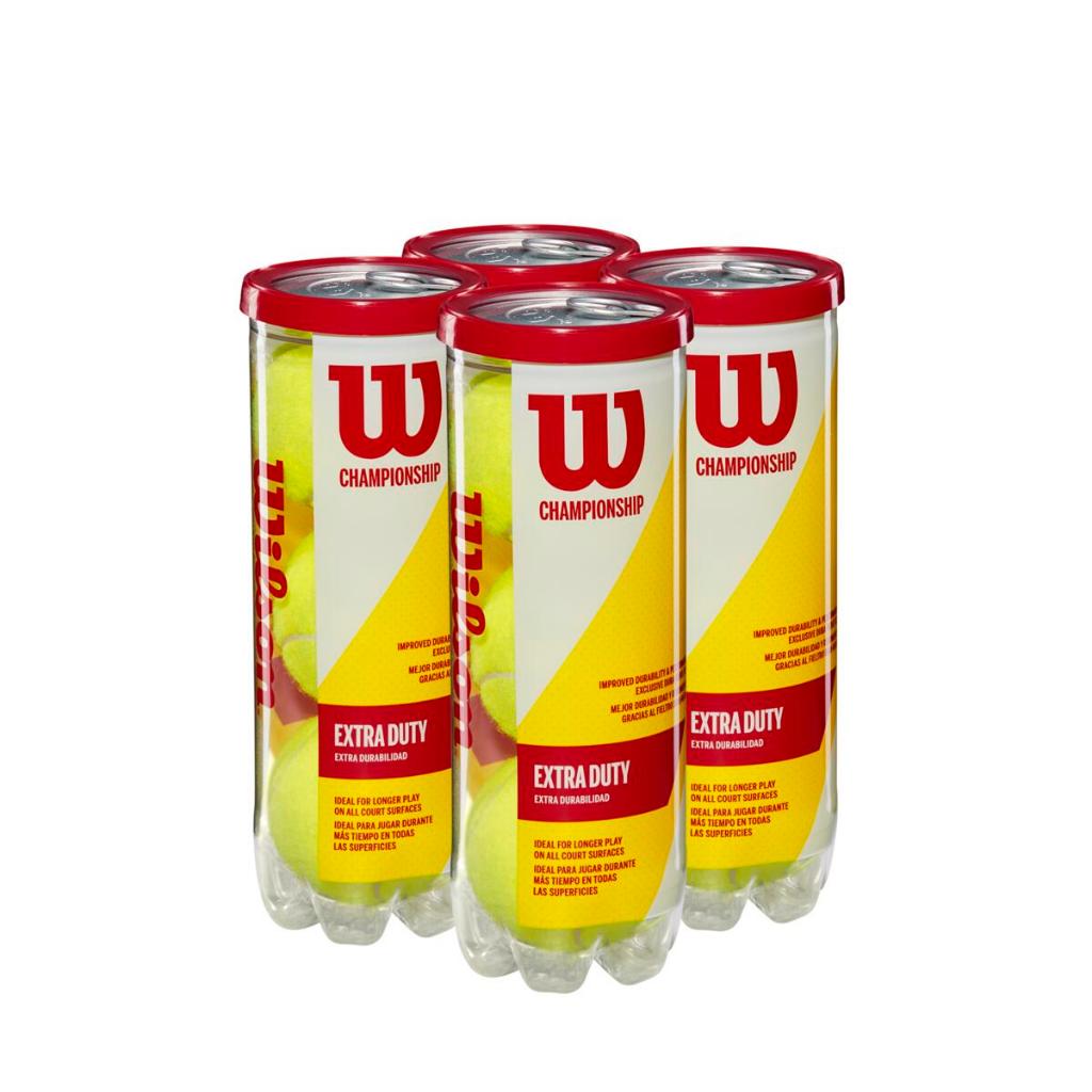 Wilson Championship XD 3 Pack Tennis Ball (4 Cans)