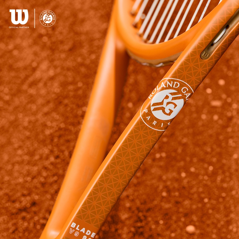 Wilson 2025 Roland Garros Blade 98 V9 16X19 Performance Tennis Racket WR173911U (Unstrung)