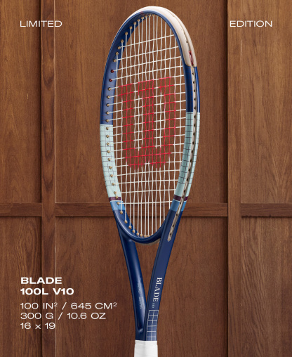 Wilson Blade 100L V10 Fall Layers Tennis Racket (Unstrung)