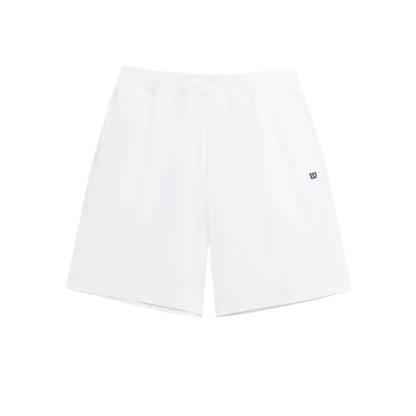 Wilson Men's Daily Woven Short 9" In - White