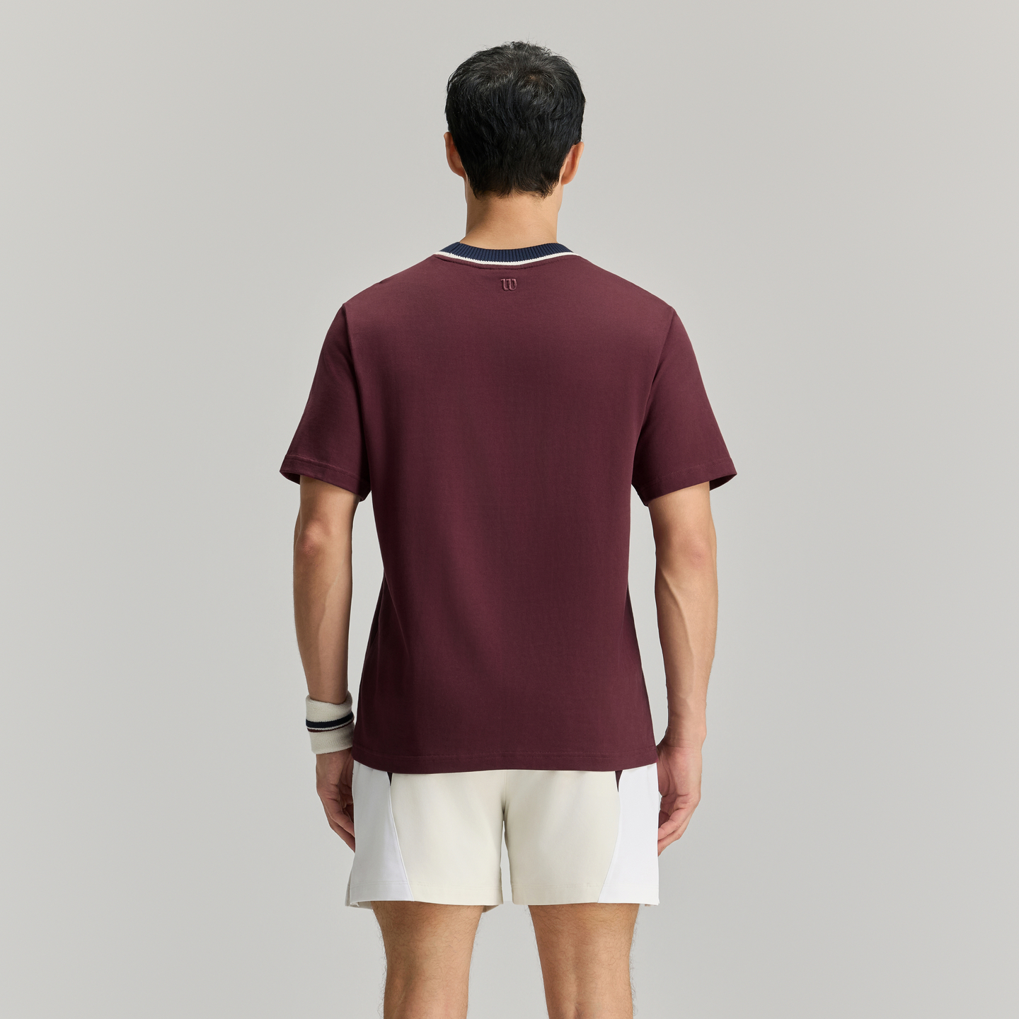 Wilson Men KNIT COLLAR TEE RD