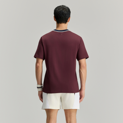 Wilson Men KNIT COLLAR TEE RD