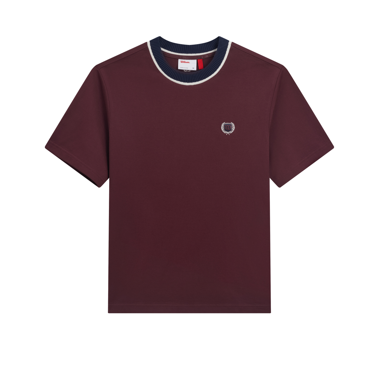 Wilson Men KNIT COLLAR TEE RD