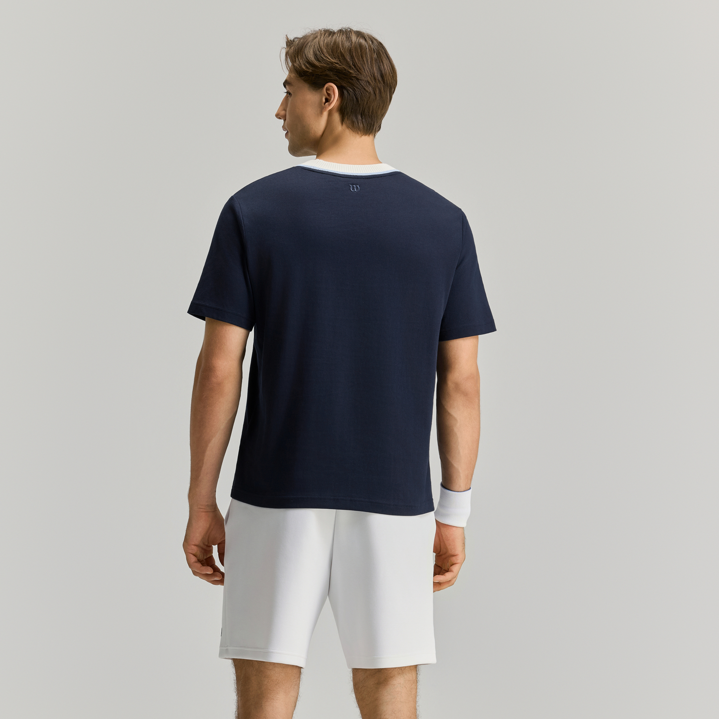Wilson Men KNIT COLLAR TEE BL