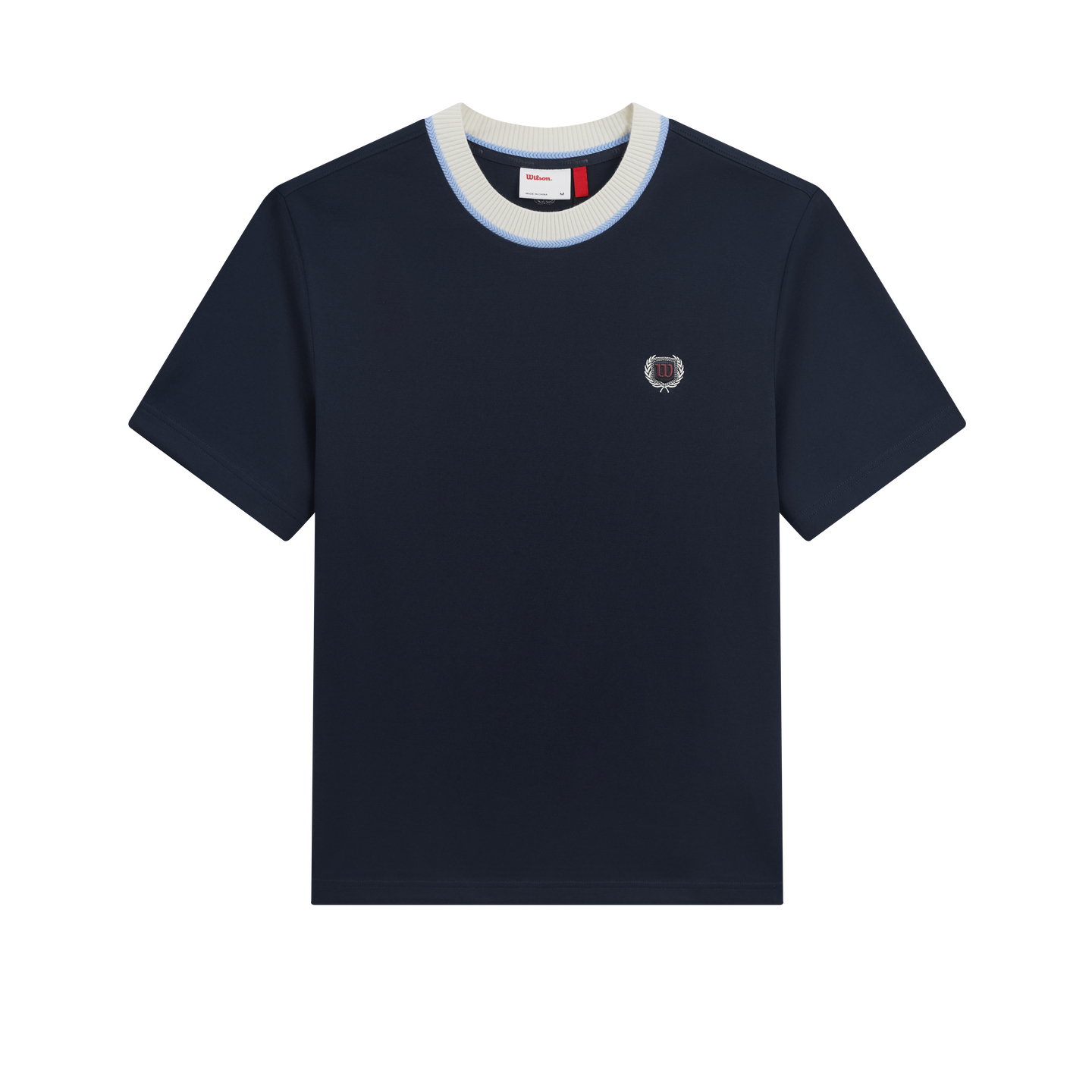 Wilson Men KNIT COLLAR TEE BL