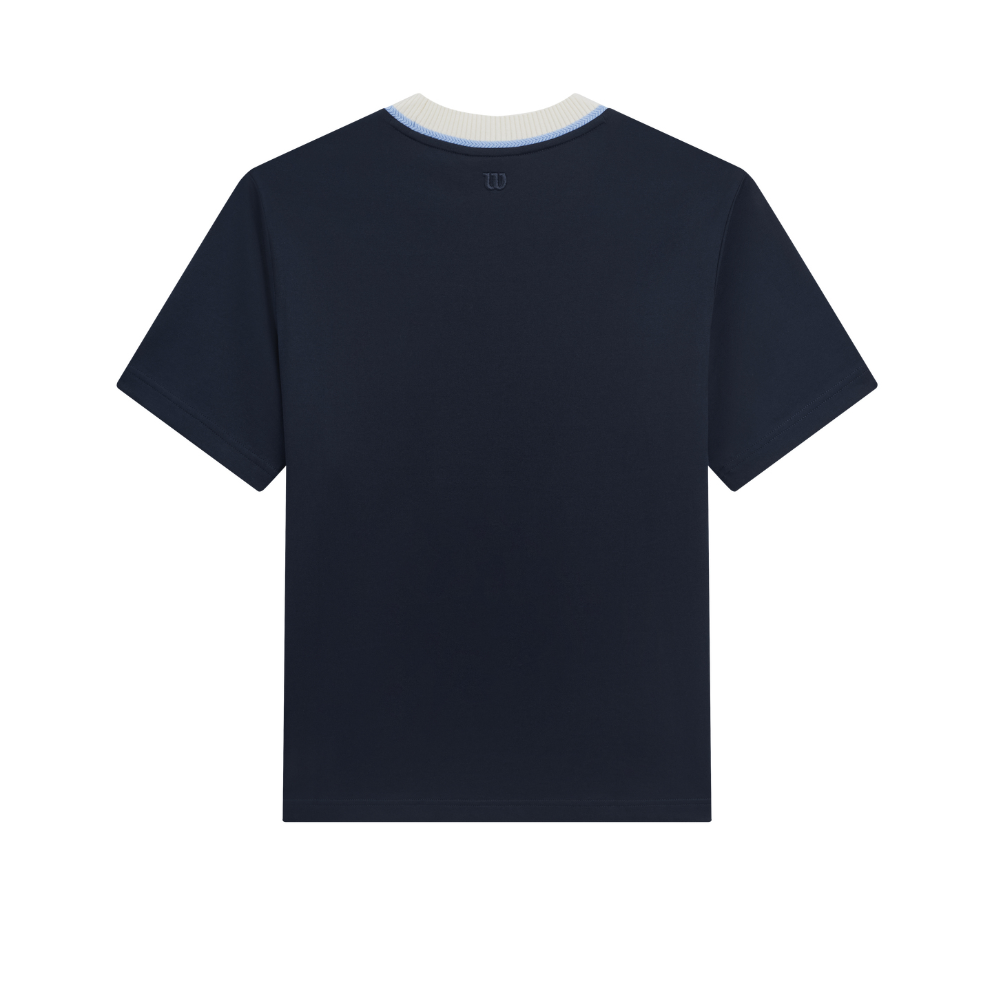 Wilson Men KNIT COLLAR TEE BL