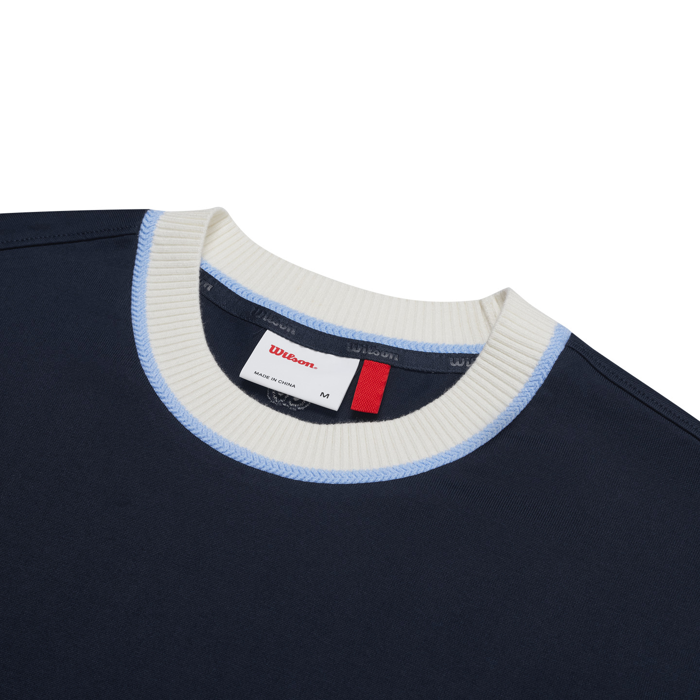Wilson Men KNIT COLLAR TEE BL