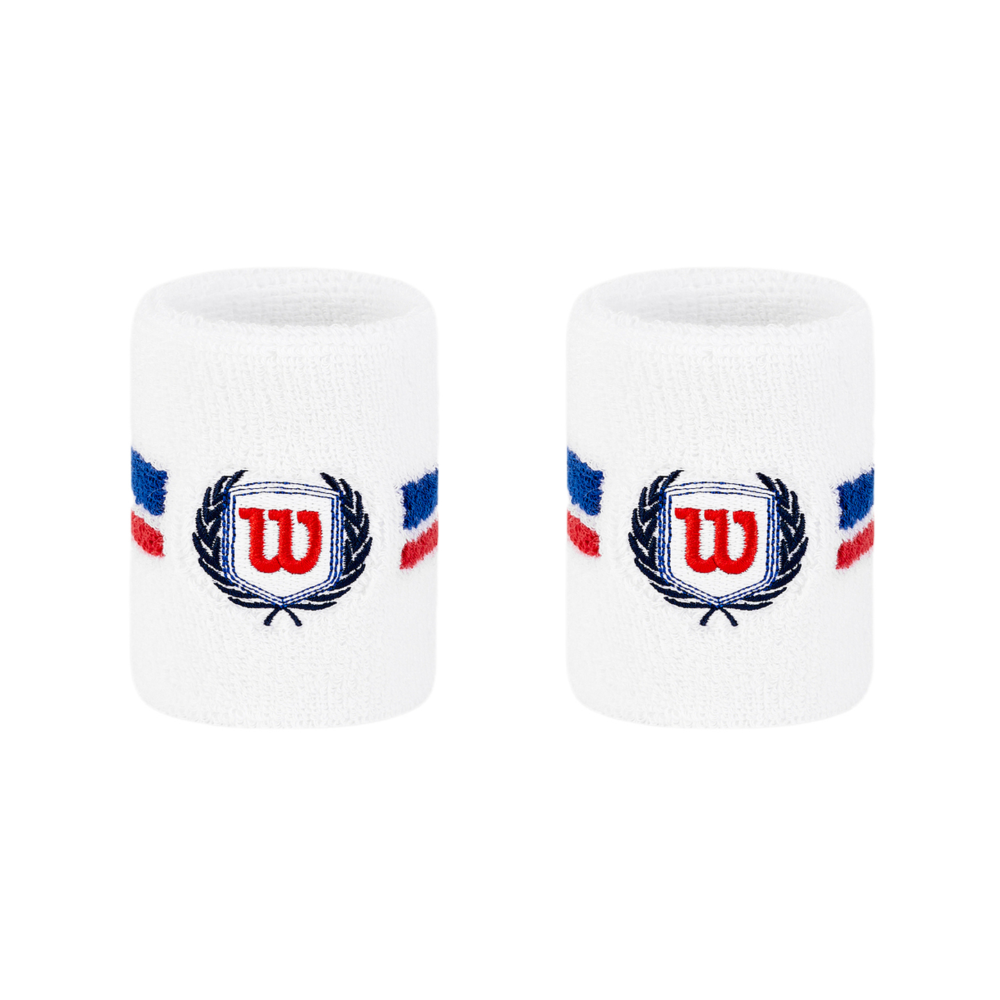 Wilson U Club Terry Wristbands Wh