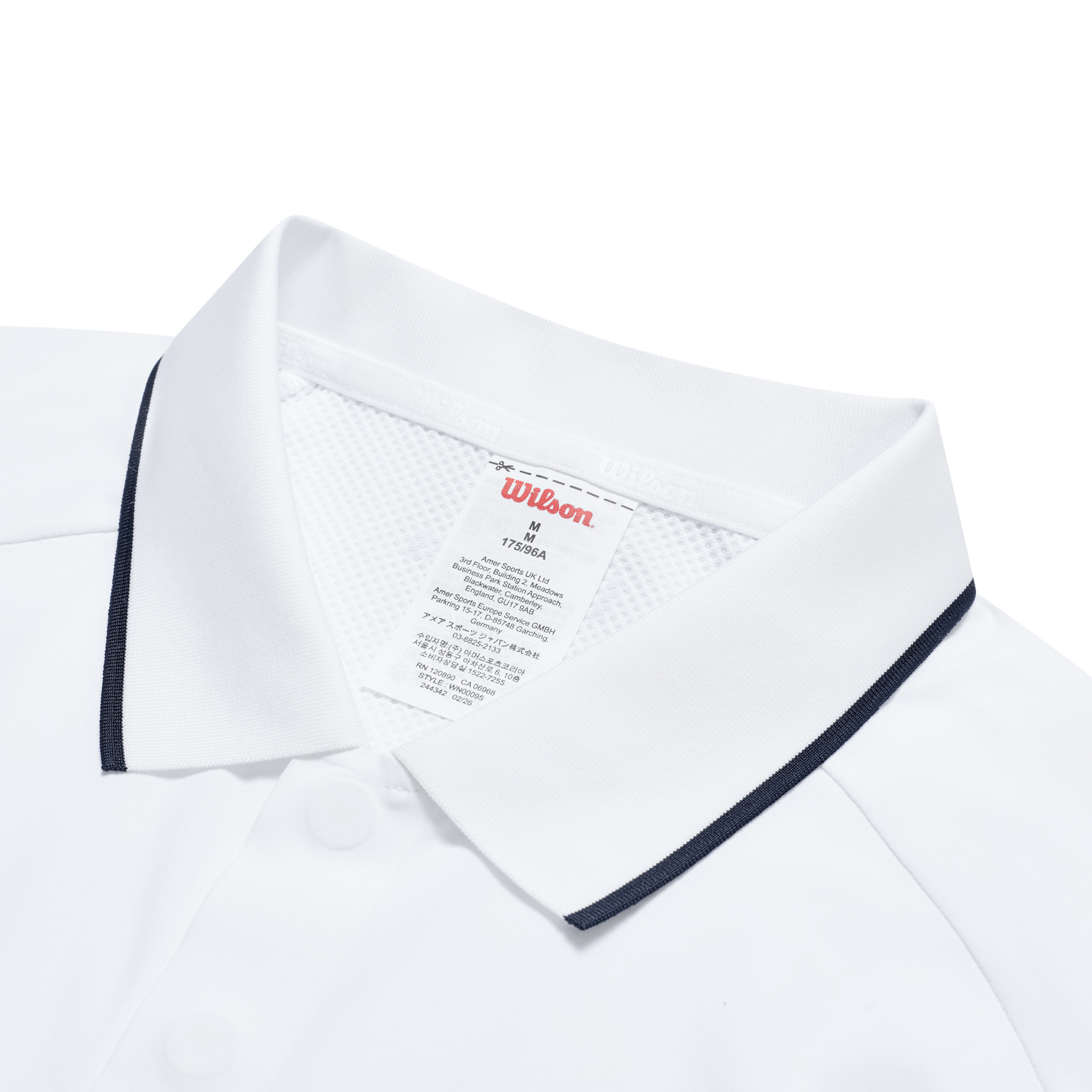 Wilson Men TIMELESS POLO V2 WH