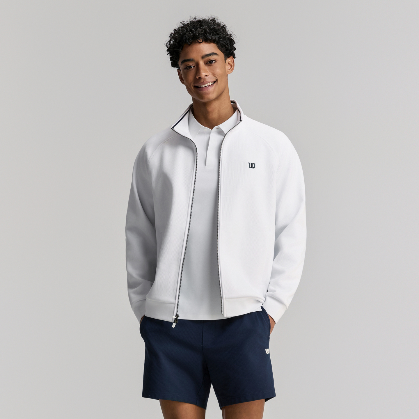Wilson Courtstar Jacquard Men's Jacket