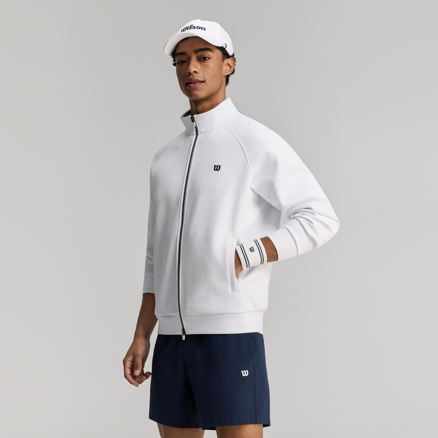 Wilson Courtstar Jacquard Men's Jacket