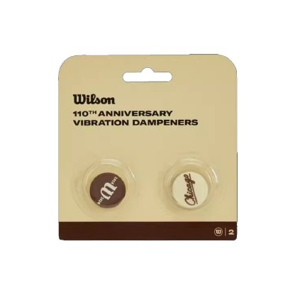 (Pre Order) WILSON 110TH ANNIVERSARY DAMPENER 2 PACK BROWN/CREAM WR8445101001