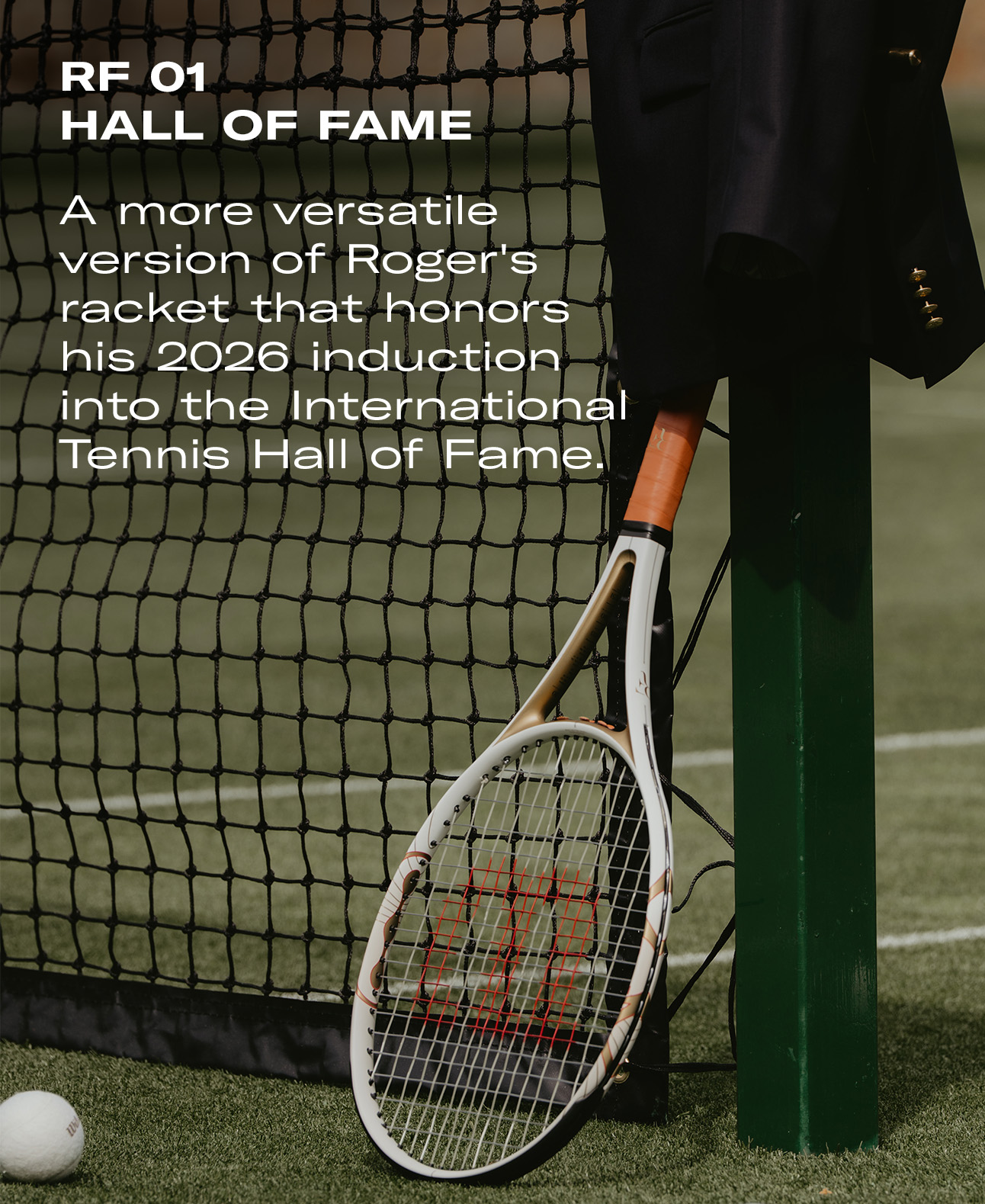 Wilson RF 01 Hall of Fame Tennis Racket (Unstrung)