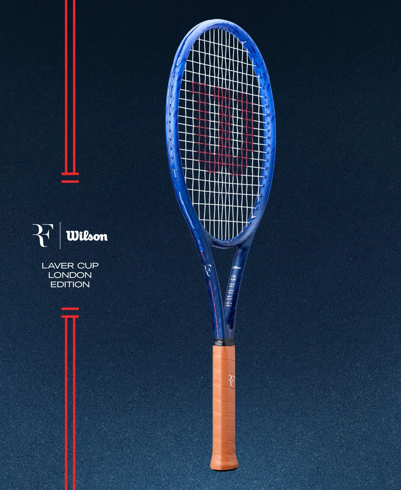 [Limited] Wilson RF 01 Laver Cup 2026 Tennis Racket (Unstrung)