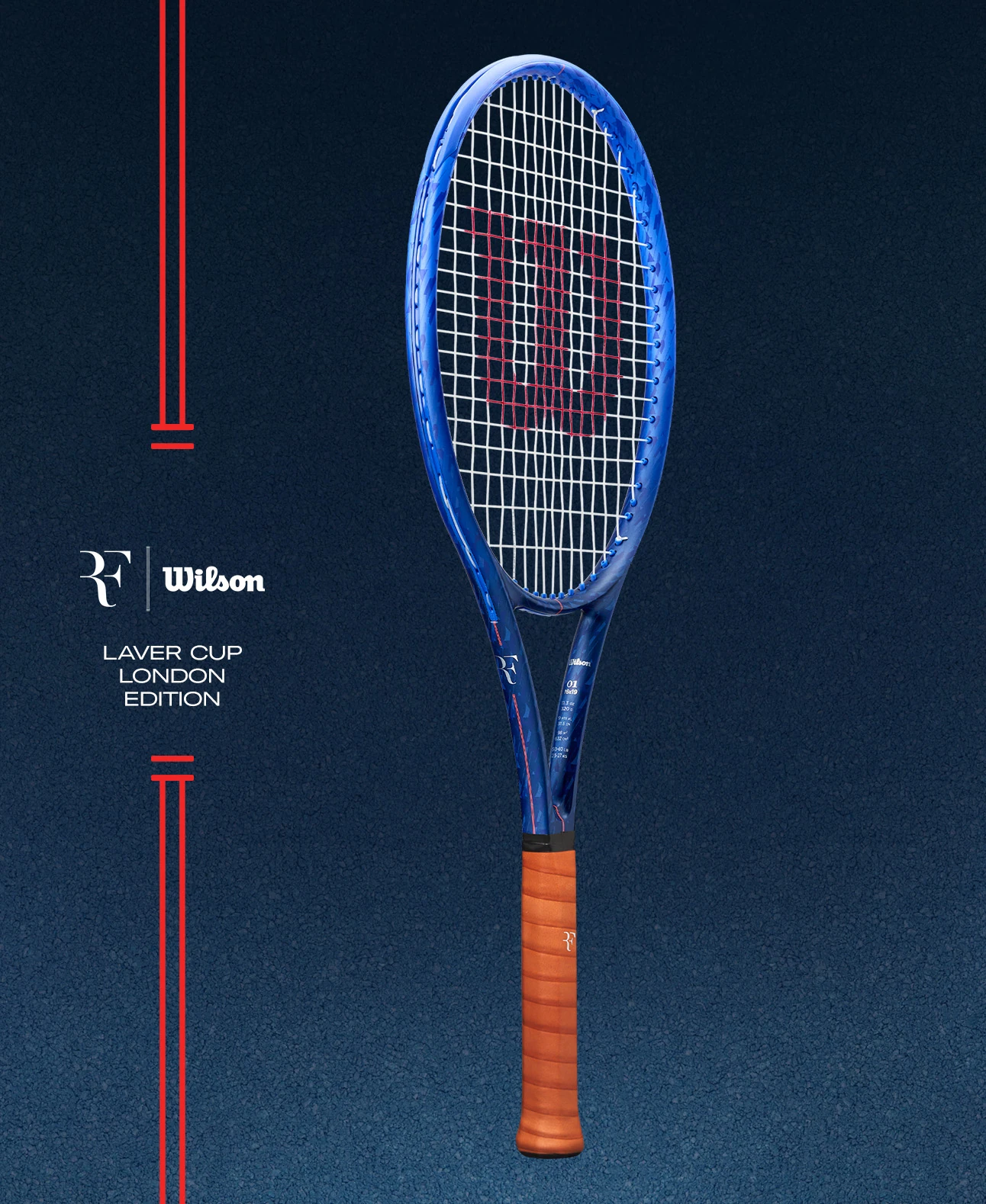 [Limited] Wilson RF 01 Pro Laver Cup 2026 Tennis Racket (Unstrung)