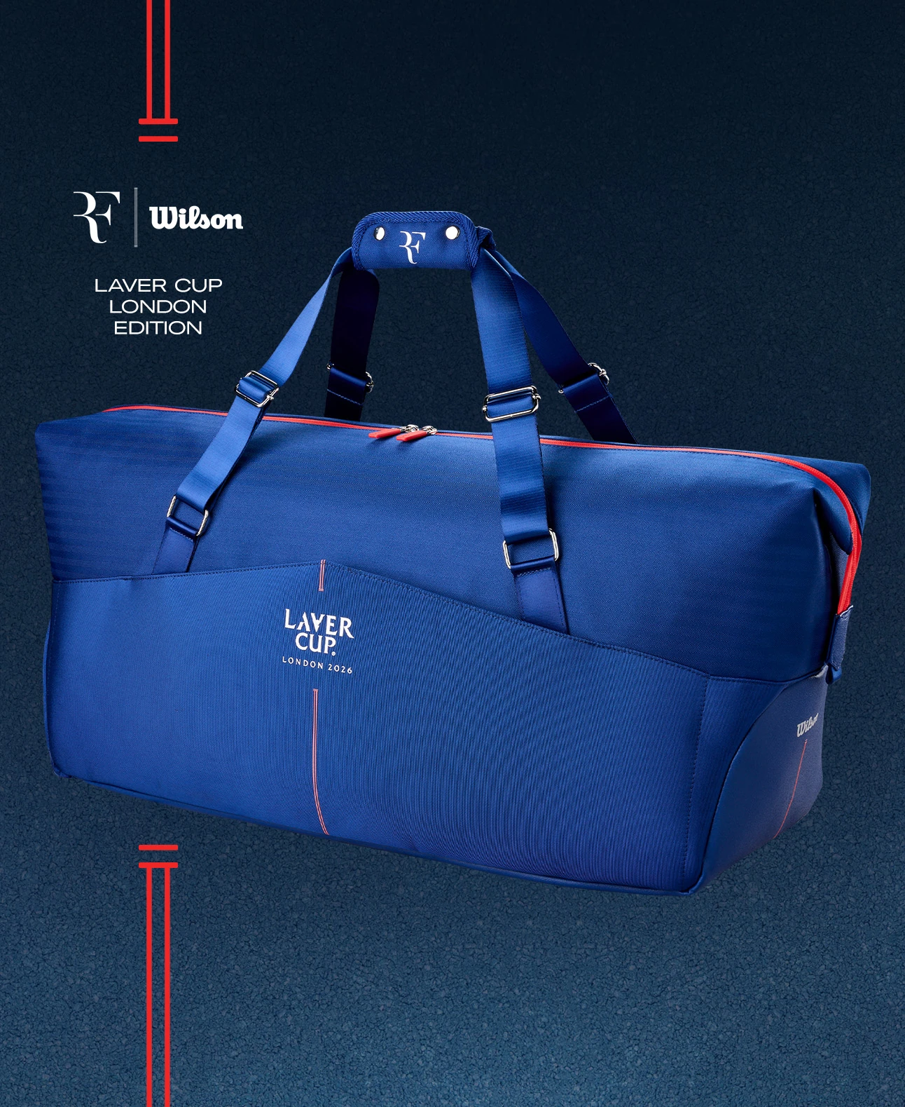 [Limited] Wilson RF Practice Duffel Bag 6 Packs Laver Cup 2026