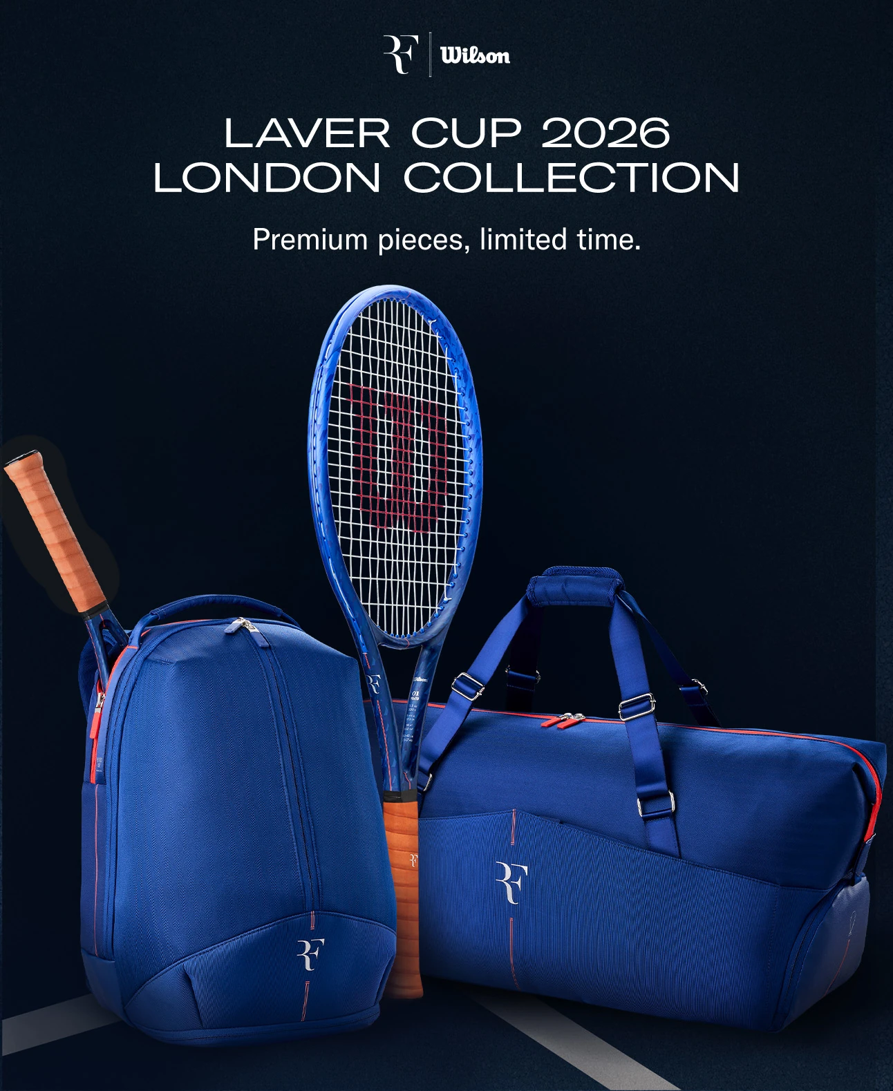 [Limited] Wilson RF Practice Duffel Bag 6 Packs Laver Cup 2026