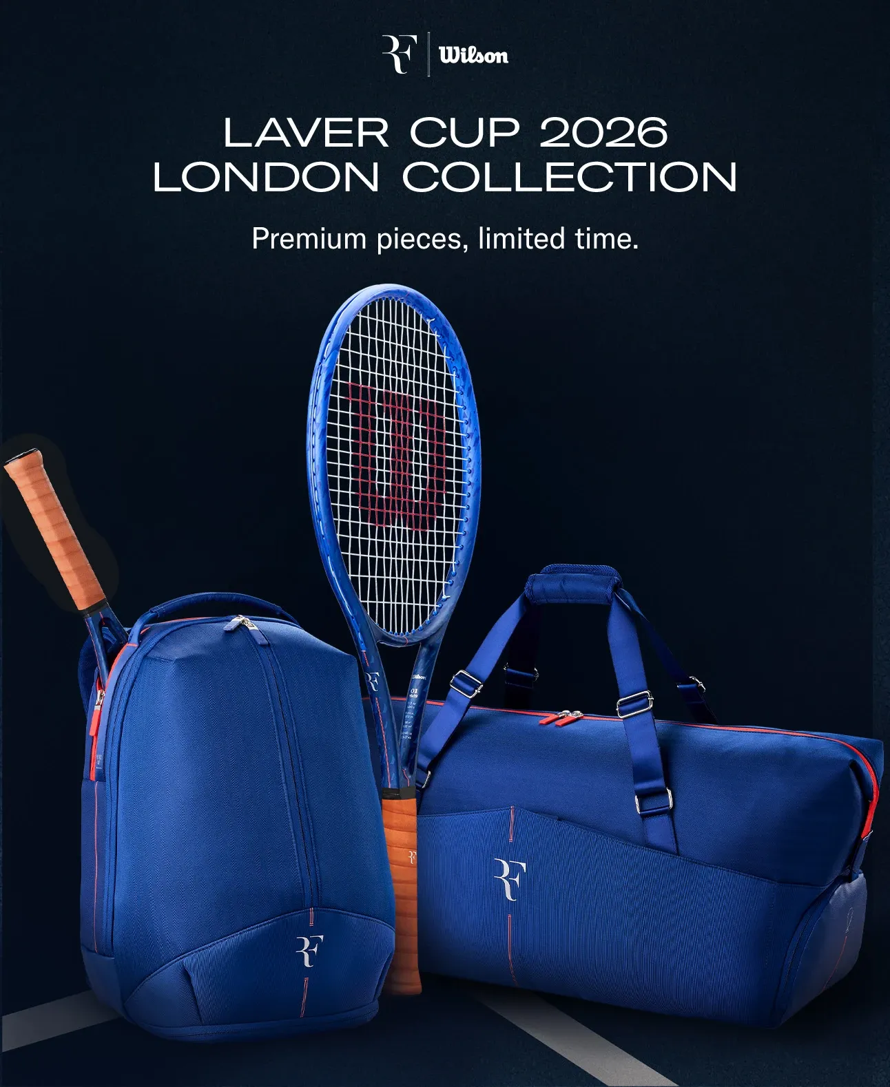[Limited] Wilson RF Practice Duffel Bag 6 Packs Laver Cup 2026