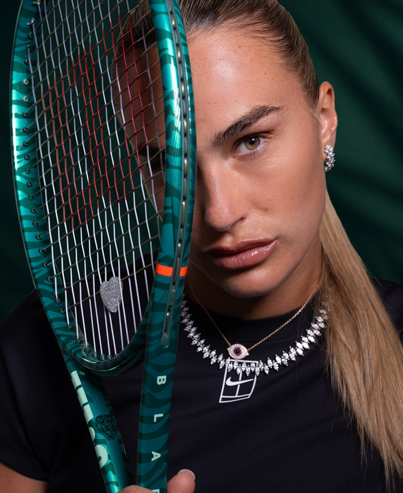 Wilson Blade 98 16x19 V10 Tiger Edition Tennis Racket (Unstrung)